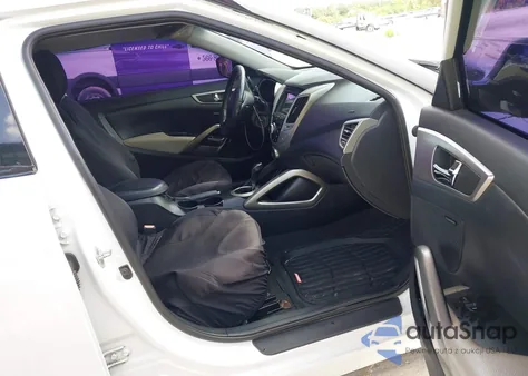 2013 Hyundai Veloster Base W/Gray из США, поврежденный, VIN KMHTC6AD4DU099795